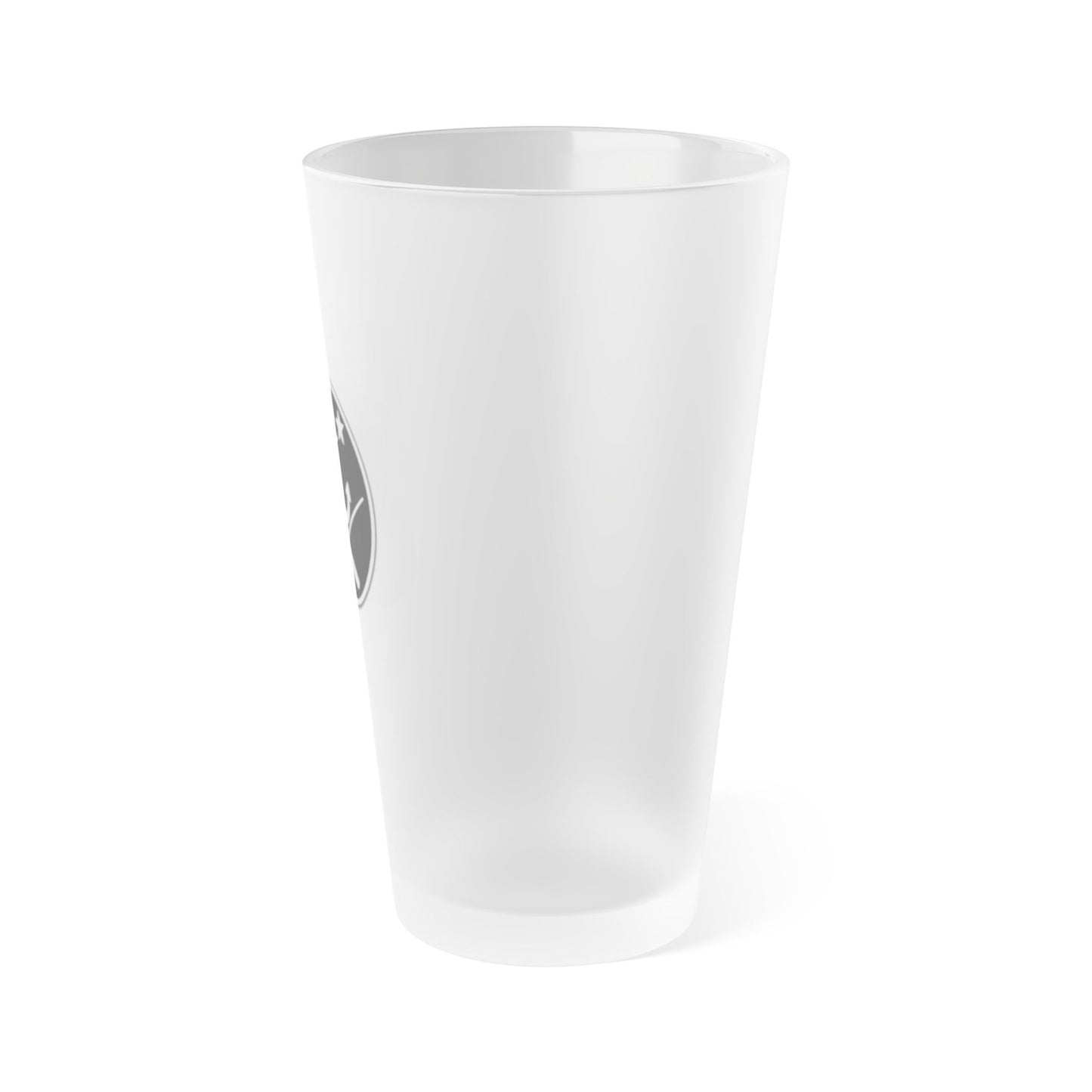 Frosted Pint Glass, 16oz