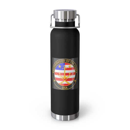 Copper Vacuum Insulated Bottle, 22oz